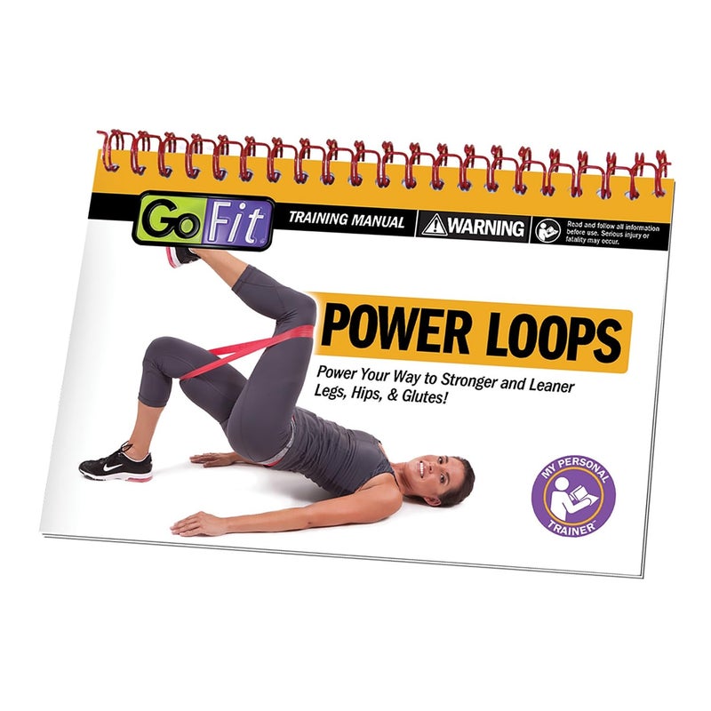 GoFit Power Loop Resistance Bands - Training Pack,Multicolored,OS,PETRA - Image 4